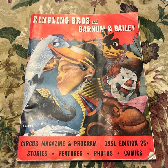 Other 1951 Ringling Bros And Barnum Bailey Circus Program Poshmark